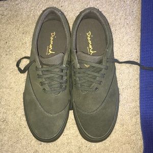 Diamond Supply Co Green Shoes